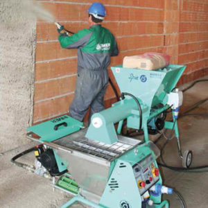 Maquinaria para mezclar, bombear y proyectar yesos, morteros tradicionales y materiales ensacados Maquinaria para mezclar, bombear y proyectar yesos, morteros tradicionales y materiales ensacados